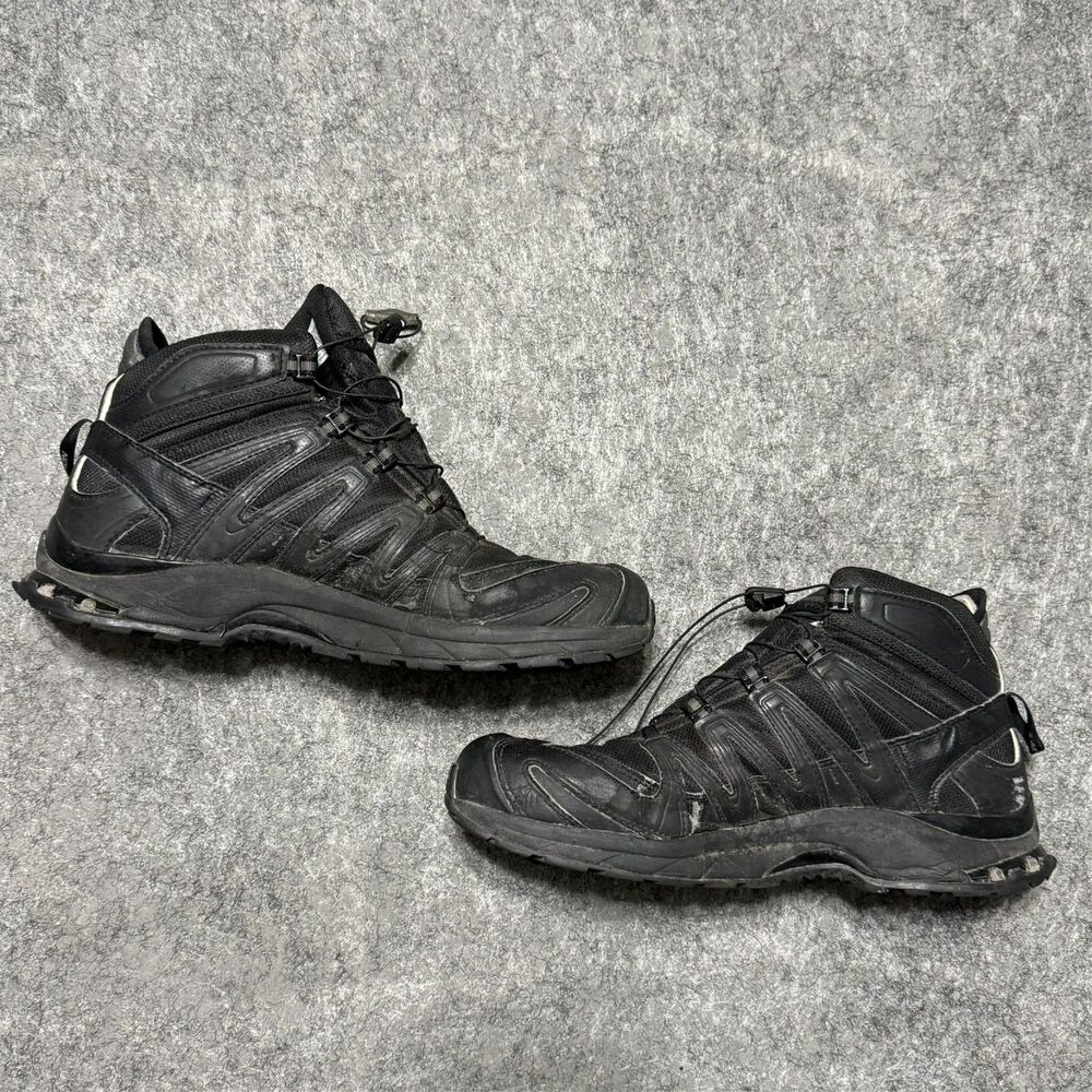 Salomon XA Forces Mid GTX Boots Mens 11.5 Black Tactical Gore-Tex Hiking